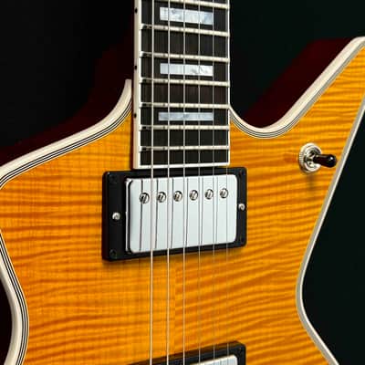 Dean - USA - Cadillac - Flame Top - Trans Amber - w/OHSC - Call for Best Price !!! image 6