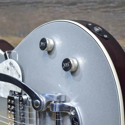 2007 Gretsch Electromatic G5246T Double Jet w/Bigsby Silver Sparkle Electric Guitar image 10