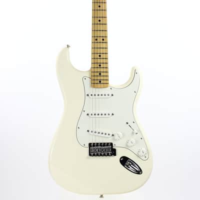 2012 Fender Made in Mexico Stratocaster Olympic White MIM -- Mexican Strat, Maple Neck, Hardshell Case! Bild 5