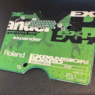 Roland SR-JV80-01 Pop Expansion Board for JV XP XV Synthesizer Synth Module image 1
