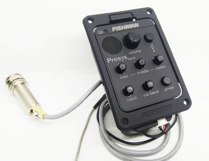 KINGDUO Presys 301 Mic Blend Dual Model Preamp Eq Tuner Piezo