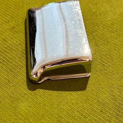 Fender Stratocaster Bridge Cover 1970s Chrome image 3