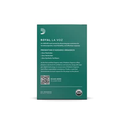 D'Addario Royal La Voz Organic Alto Saxophone Reeds | Soft | 10-Pack image 3