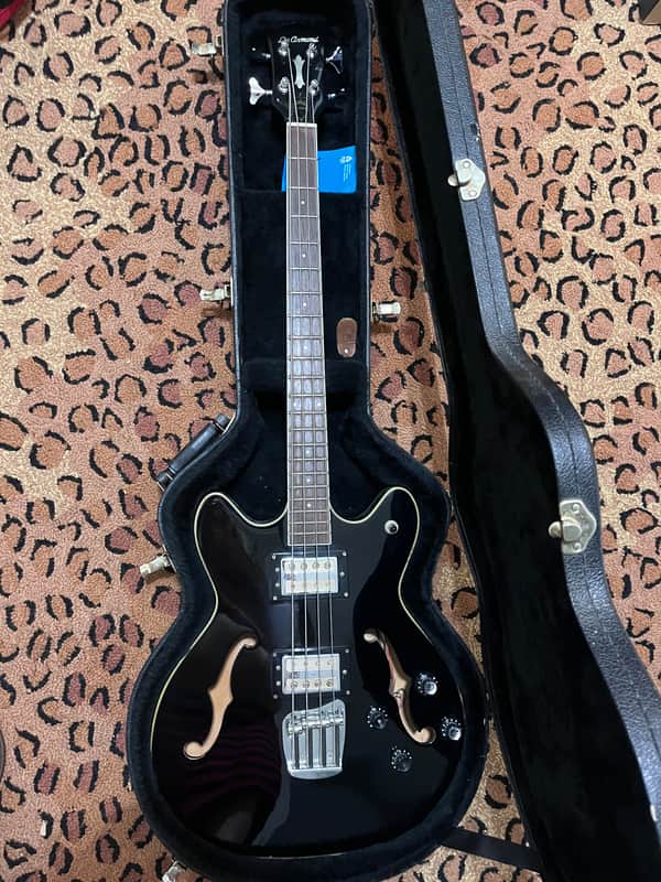 DeArmond by Guild Starfire Bass 1990's - Black | Reverb