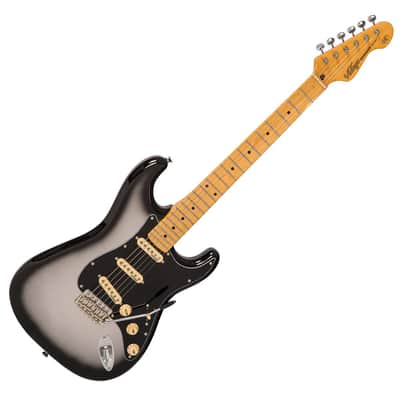 Vintage Guitars V6 Reissue Electric Guitar - Silverburst image 1