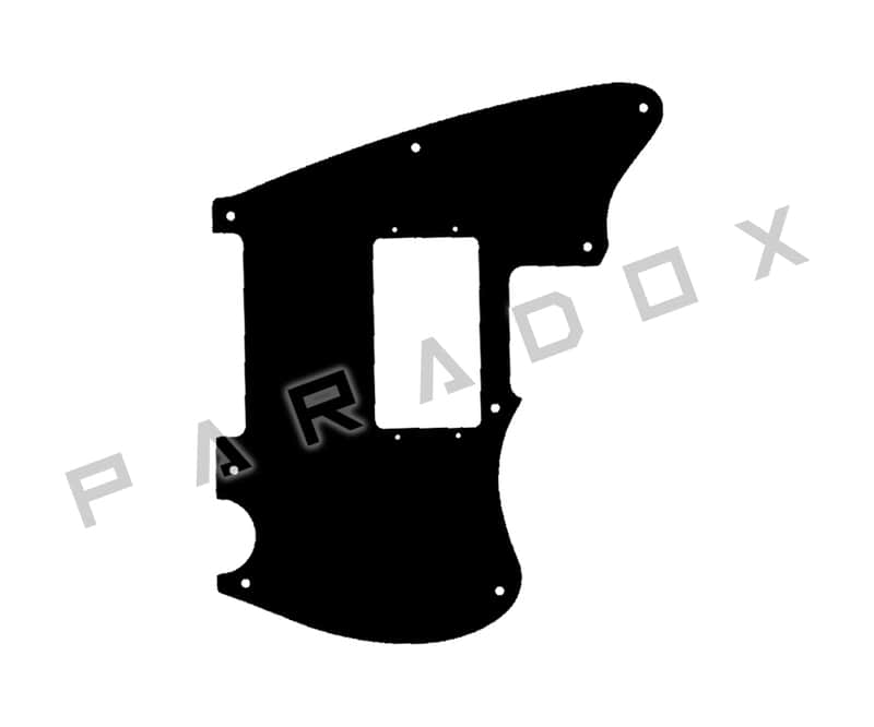 Custom Pickguard For 2022 - 2024 Made in China Squier by Fender Paranormal Offset Telecaster SH - Black/White/Black .090" image 1
