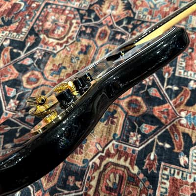 *NEW IN BOX* 2025 Fender Japan Limited Edition Traditional Collection, 60's Mustang Black Pearl Gold with Matching Headstock - MIJ JD25 image 9
