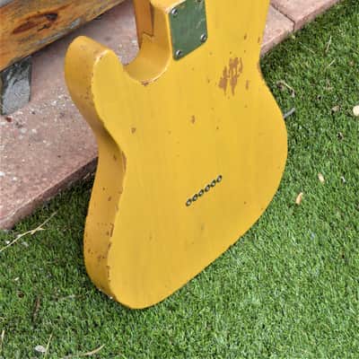 DY Guitars Joe Bonamassa tribute Nocaster relic tele body PRE-BUILD ORDER image 9