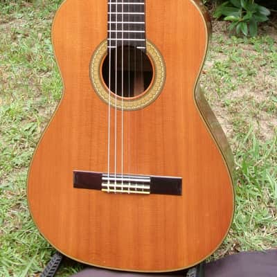 1981 K Yairi Classical Guitar Y505P Supervised by Saburo Nogami  - Natural+Hard Case image 4