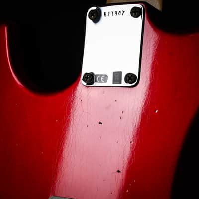 Fender Custom Shop Limited Edition 64 L-Series Stratocaster Journeyman- Aged Candy Apple Red 2026 (L11847) image 17