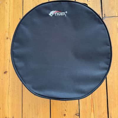 Mapex BPML4500LNTB Black Panther Black Widow 14x5" Maple Snare Drum - Transparent Black + Tiger Bag & Evans Dampeners image 9
