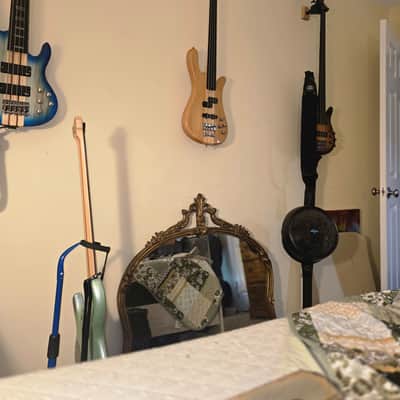 Warwick RockBass Streamer NT Neck Thru Fretless 2010s - Natural image 6