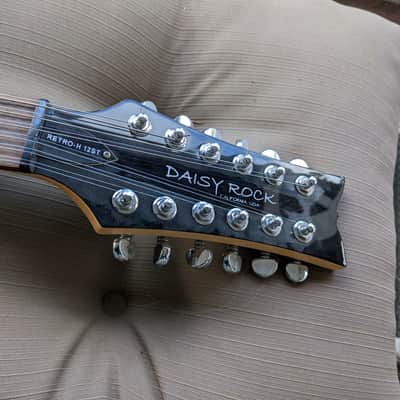Daisy Rock Retro-H 12ST - Semi-Hollow Electric 12 String Guitar 2010s Pearl White image 4