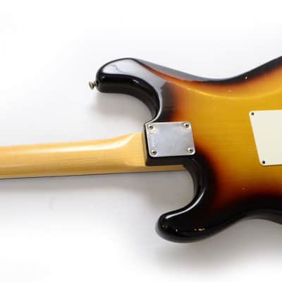 Fender Custom Shop Masterbuilt (Paul Waller) 1961 Relic Stratocaster 3 Tone Sunburst image 6
