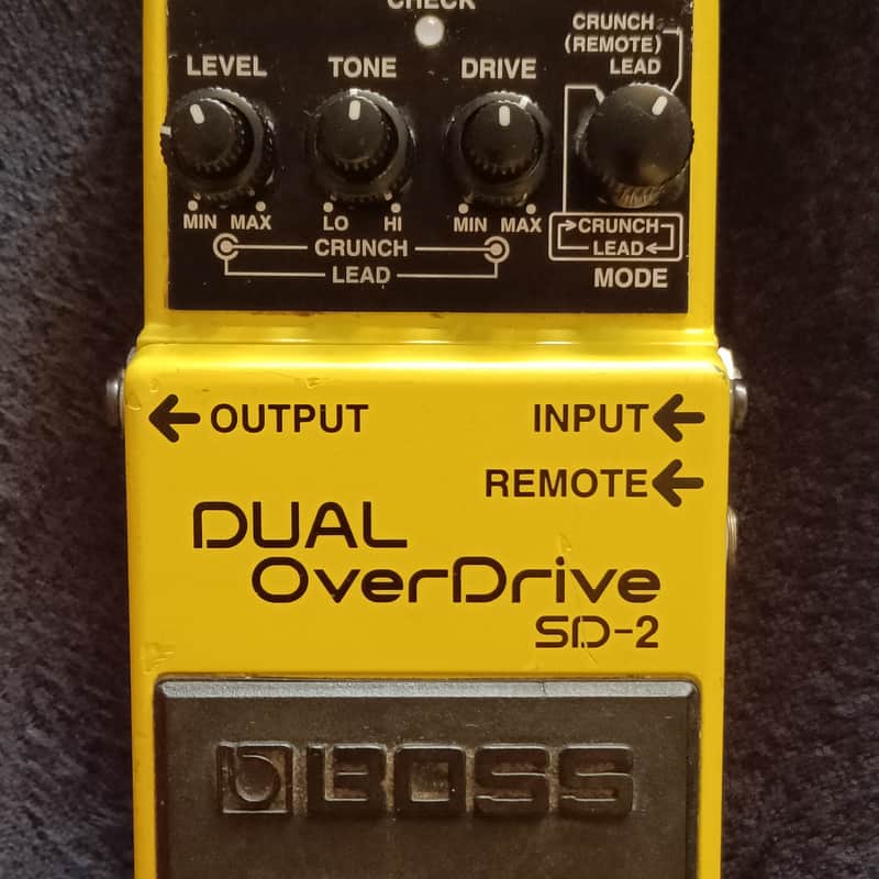 Boss SD-2 Dual OverDrive ... free shipping Europe. image 1