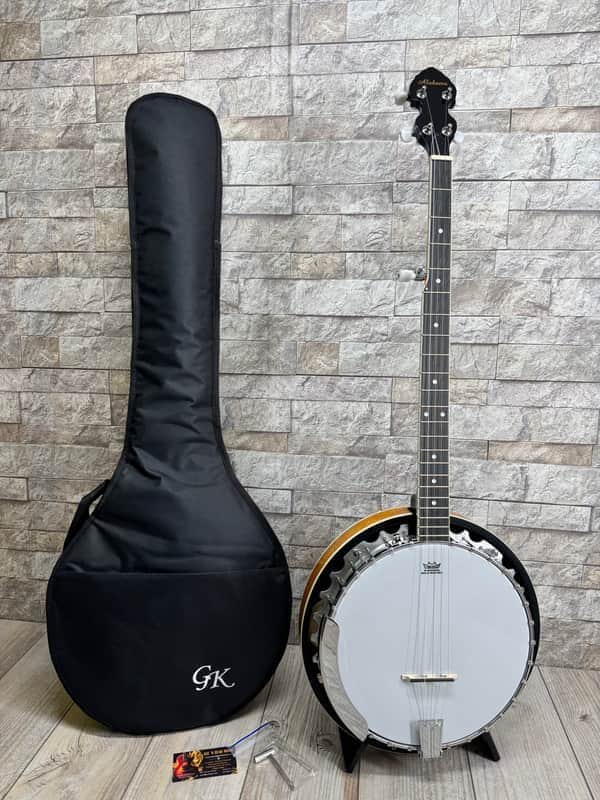 Excellent Store Demo - Alabama 5-String Mahogany Banjo w/Gig Bag, Sunburst Gloss #ALB29 image 1