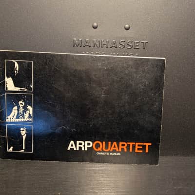 ARP Quartet Polyphonic Analog Synthesizer 1979 - 1980 - Black / Orange image 3