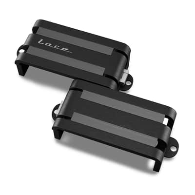 Lace Aluma P-Bass Bass Pickup Set, Black Anodized image 3