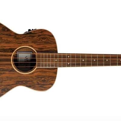 Lanikai FB-EBU Figured Bocote Bass Acoustic-Electric Ukulele image 1