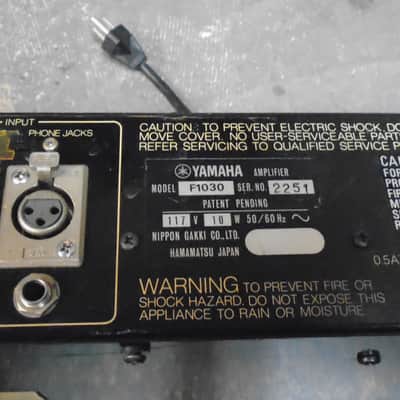 Vintage 1979 Yamaha F1030 Frequency Dividing Network - 3-Band Crossover image 10