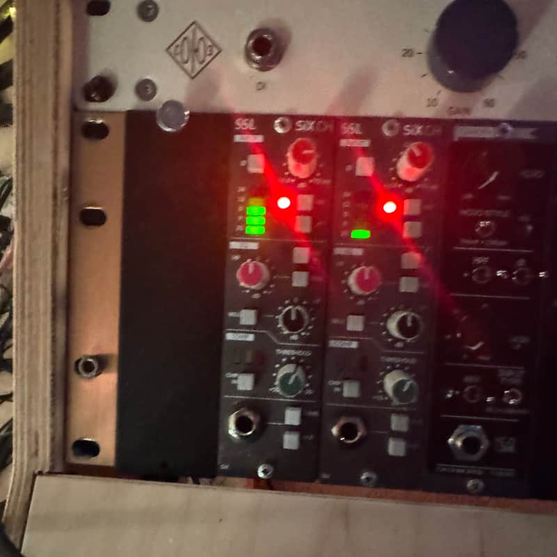Solid State Logic SiX CH 500-Series Channel Strip Module 2021 - Present - Black image 1