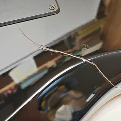 MUSIC MAN Axis Super Sport HH Trans Gold Electric Guitar, a6601 image 19
