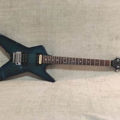1982 Dean ML USA Baby Series Blueburst 24 3/4” Scale Floyd Rose Original Mod Rare Model image 3