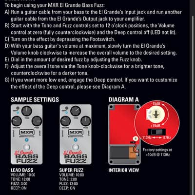 MXR M182 El Grande Bass Fuzz 2010s - Silver image 4