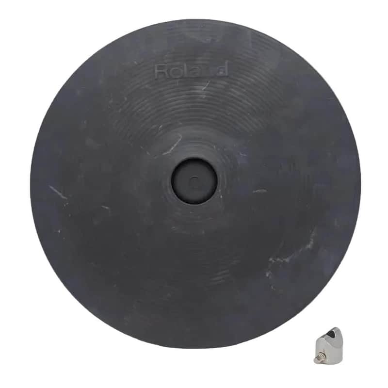 Used Roland CY-12C 2-Zone Crash Cymbal Pad - Very Good image 1