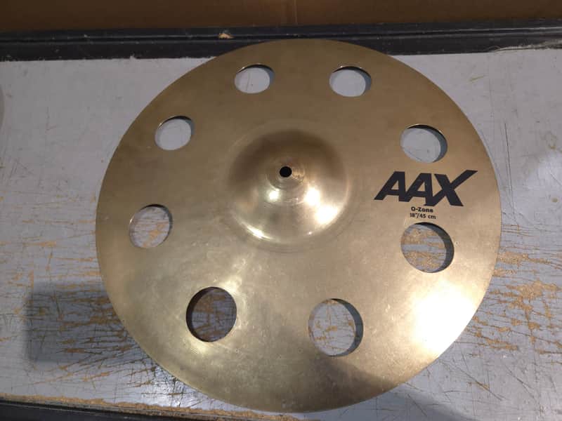 Sabian 18" AAX O-Zone Crash Cymbal 2019 - Present - Natural image 1