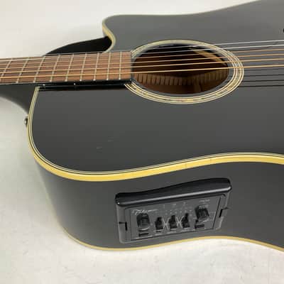 Takamine G Series EG531SC Acoustic Electric Guitar Black Road Runner Gig Bag image 6