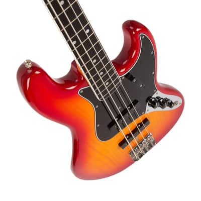 2019 Fender Ltd Ed Rarities Flame Ash Top Jazz Bass Guitar, Plasma Red Burst, US1907XXXX image 12