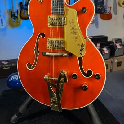 USED Gretsch G6120T Chet Atkins - Orange Stain, w Gretsch Case, Free Ship, Clean image 6