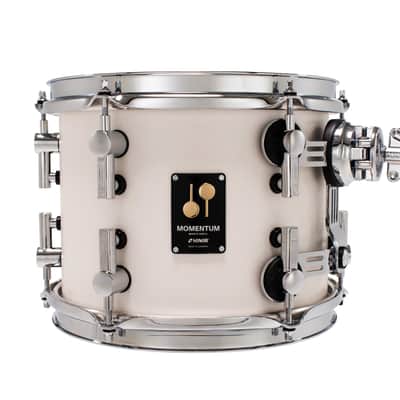 SONOR Momentum Maple Series 10x7.75" Satin Pure White Matte Lacquer Rack Tom Drum | Worldwide Ship | NEW | Authorized Dealer image 1
