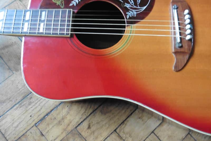 Tasty Kiso Suzuki 9507 (Hummingbird Lawsuit Copy) c.1969 JAPAN