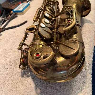 Early Selmer Mark VI Alto Saxophone 1955 Fresh Overhaul image 3