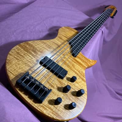 RARE Bolin NS Design NS-5 Bass sn:0127 Ned Steinberger VIDEO DEMO *FACTORY HARD SHELL CASE EXCELLENT image 4