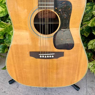 Aria Pro ll PW55 1970s Acoustic Guitar image 2