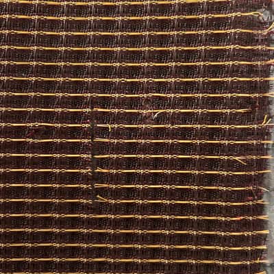 Gibson Tweed Amp Grillecloth 1959-1961 - Oxblood/Yellow image 2