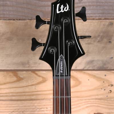ESP B-204DX 4-String Bass Black Burst image 6