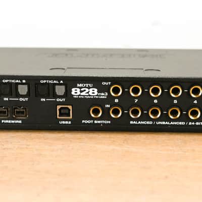 MOTU 828mk3 Hybrid FireWire Audio Interface CG0133C image 7