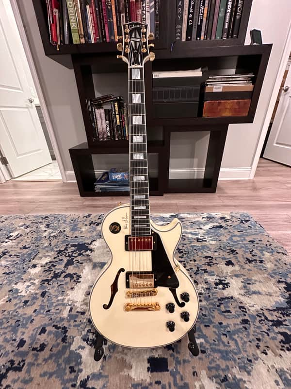 Gibson Memphis Alex Lifeson Signature ES-Les Paul 2016 - 2017 - Classic White VOS image 1