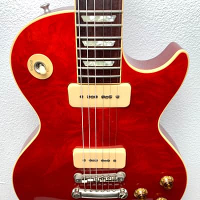Gibson Custom Shop Les Paul '56 P90 Style 1999 - Figured Cherry image 9