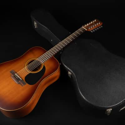 1988 K. Yairi YW11-12 - Vintage Sunburst Satin | Vintage Japan 12-String Dreadnought Acoustic Guitar | OHSC image 25