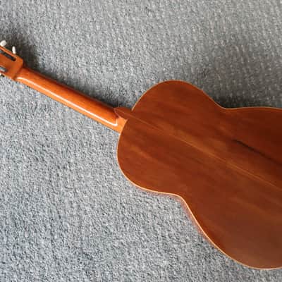 Vintage 1950-60s Geronimo Villafan La Michoacana Classical Flamenco Acoustic Guitar Made In Mexico Beautiful Design Lush Huge Tones Garrido Case image 9