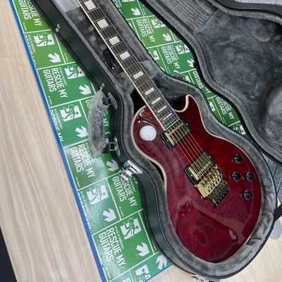 Epiphone Alex Lifeson Les Paul Custom Axcess Ruby SkunkWerx Premier Collection image 20