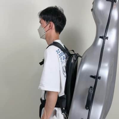 4/4 Cello shoulder Straps Nylon Belts Backrest Backpack Carring system image 3