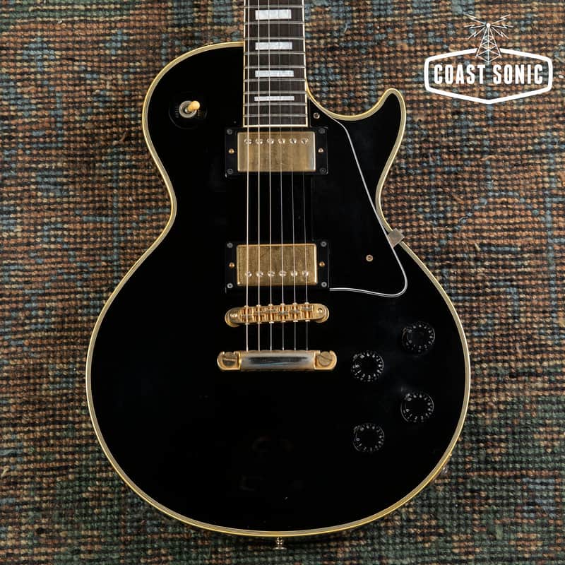 1990 Orville by Gibson LPC Black Beauty Made in Japan, USA PAF Humbuckers image 1