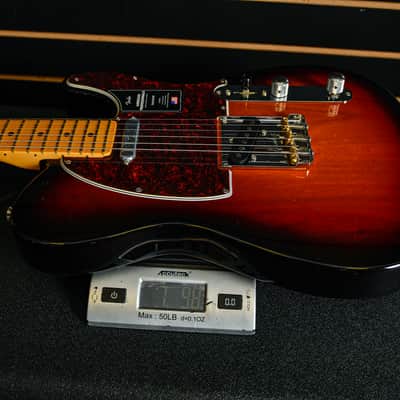 Fender American Professional II Telecaster MN 3 tone Sunburst 7lb 9.8oz US210062416 image 21