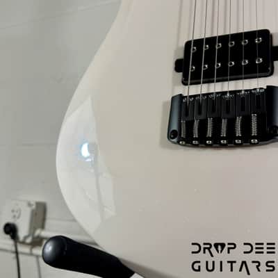 Balaguer USA Series Seraph Modern Electric Guitar w/ Case (324) - Gloss Metallic Jewel White image 9